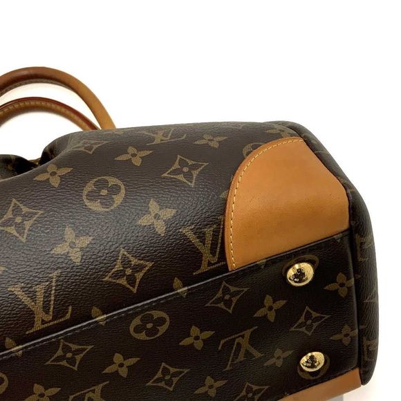 Louis Vuitton Segur Monogram Zipper Handbag Brown - Picture 9 of 9